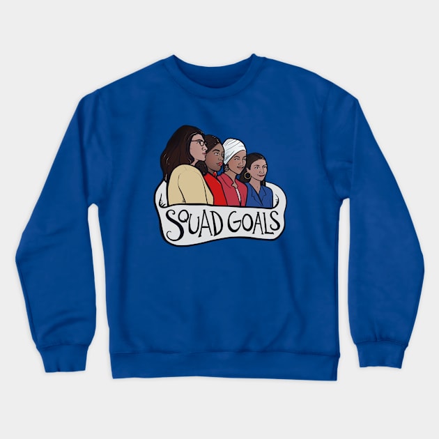 The Squad Crewneck Sweatshirt by bubbsnugg